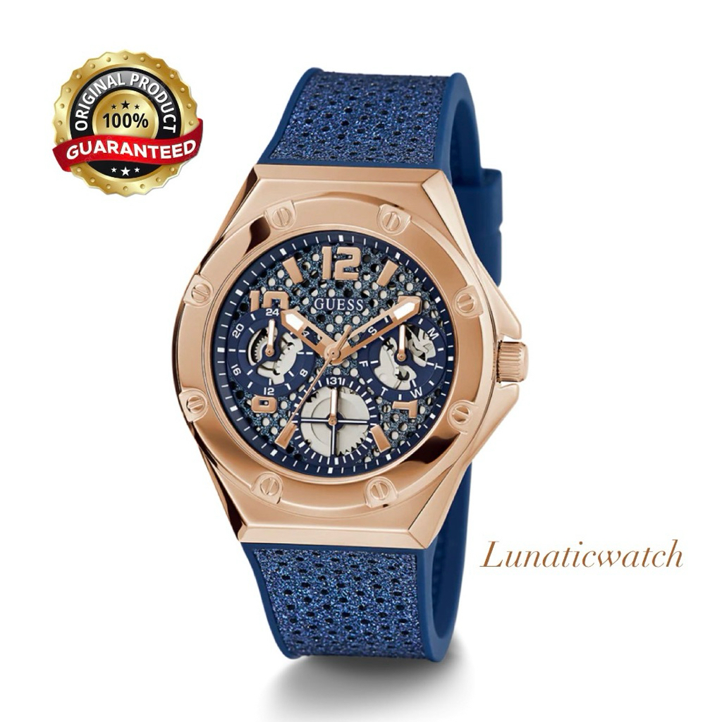 ✅ Guess Original Watches Limited Collection Ladies Strap Rubber