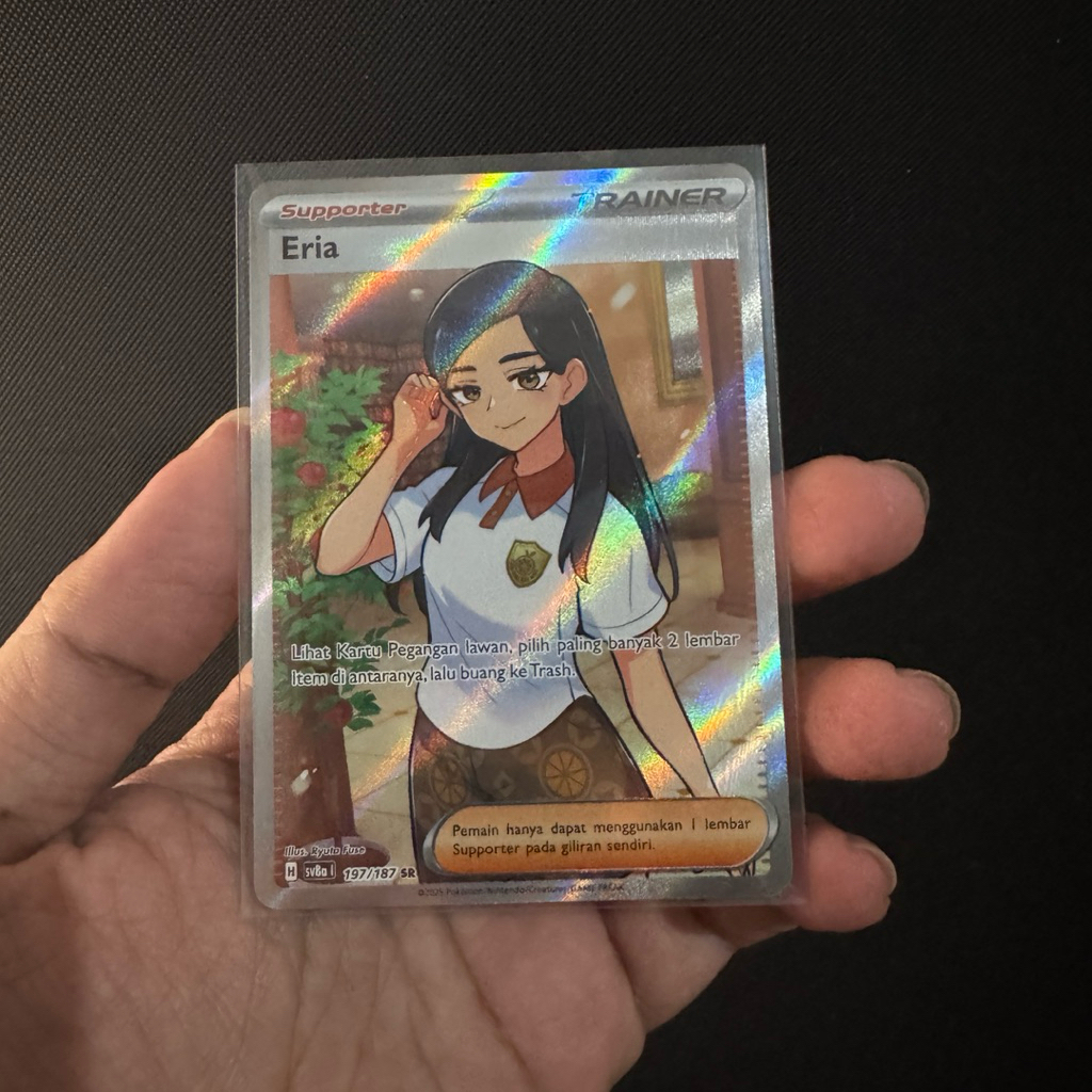 Eria SR sv8a 197/187 (ID) - Kartu pokemon TCG