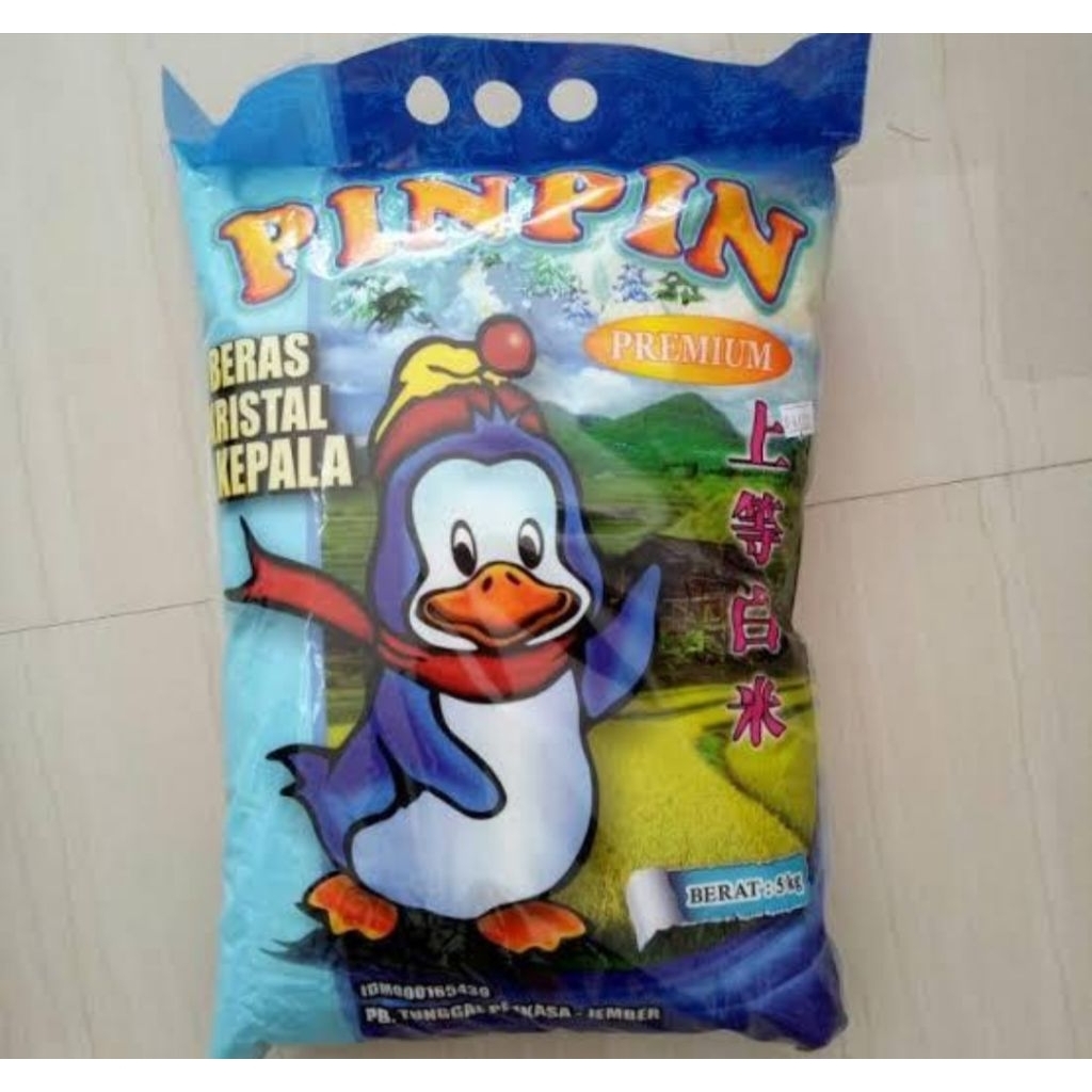 

Beras Premium Pinpin 5Kg 4pc