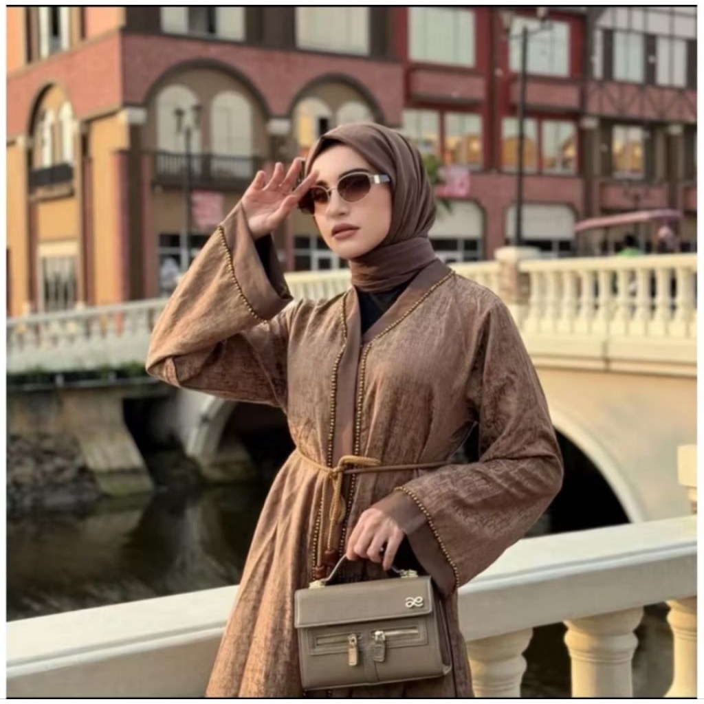 Preloved Abaya Asyila cristal