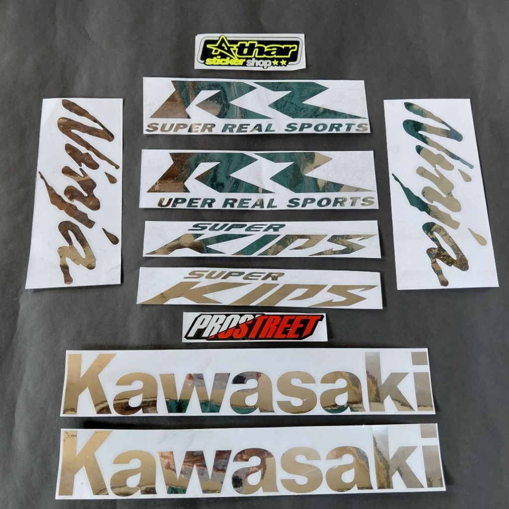 stiker ninja RR new sticker cutting ninja stiker motor ninja RR new
