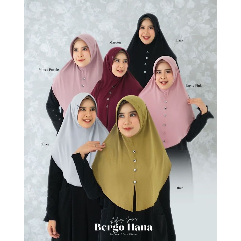 hijab kerudung bergo hana by azamka