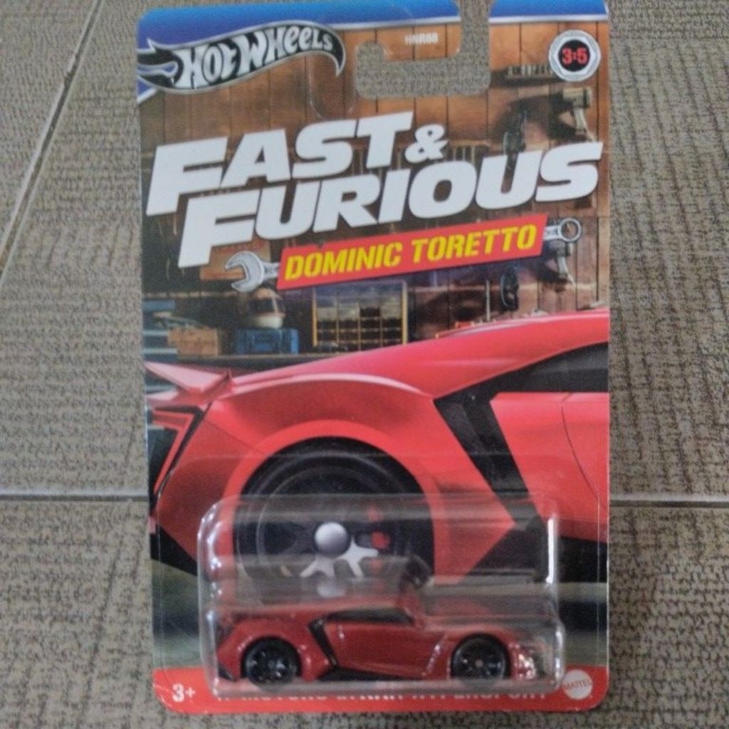 HOT WHEELS LYKAN HYPERSPORT FAST&FURIOUS (G)