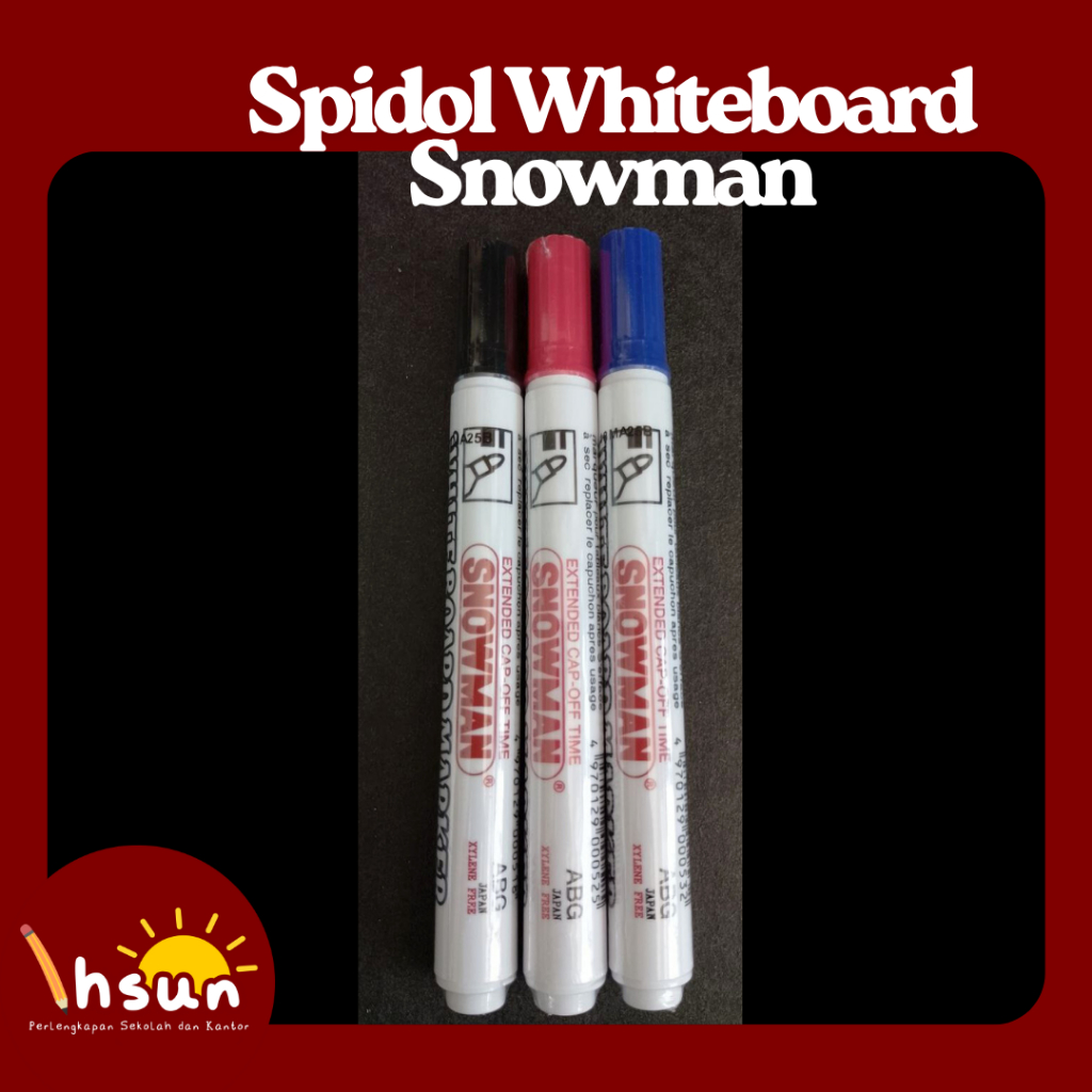 

Spidol Whiteboard Snowman