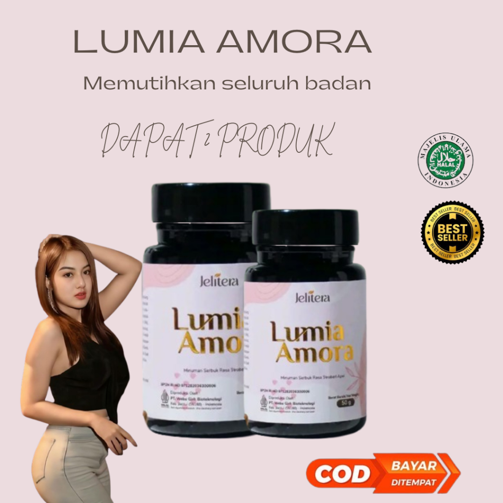 LUMIA AMORA MEMUTIHKAN SELURUH BADAN ORIGINAL
