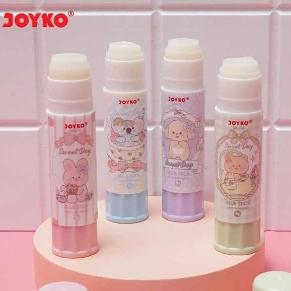 

Glue Stick Lem Batang Joyko GS-116 8gr Sweet Day Lem Stik Stick Lem Kertas Putar
