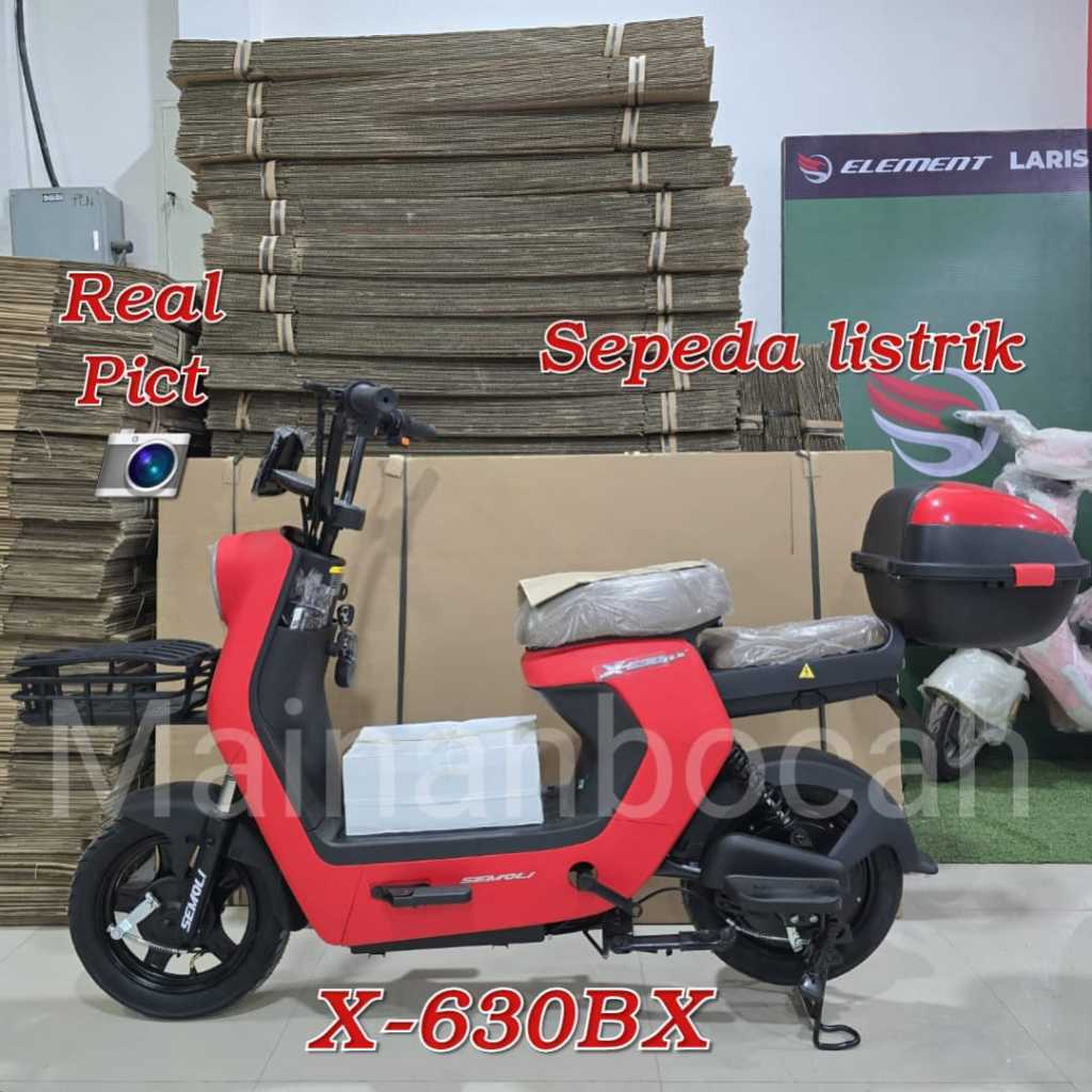 TERMURAH Sepeda listrik exotic x630 SEPEDA LISTRIK EXOTIC X 630 DB GARANSI RESMI