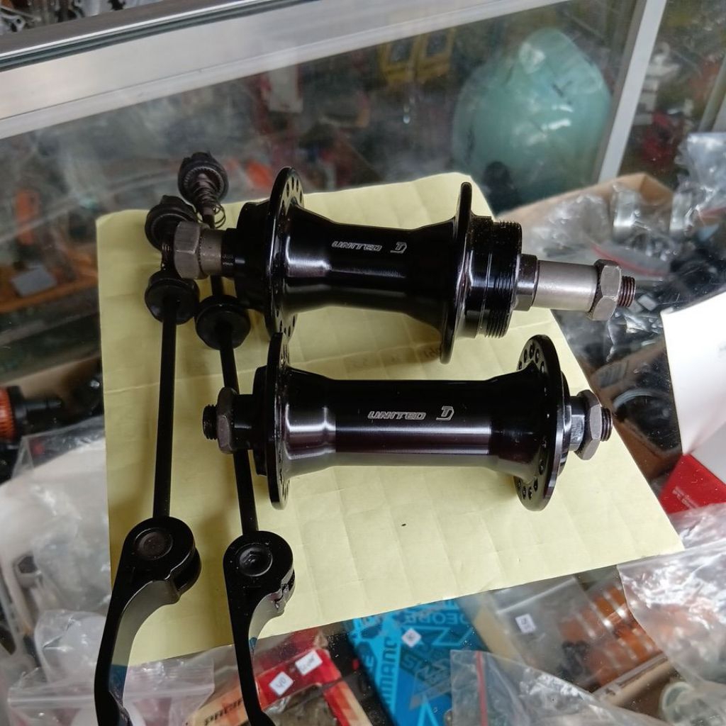 Hub frehub United 36 hole Ulir As roda sepeda 36 hole