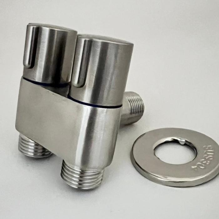 Kran Cabang Stop Kran air Cabang Mini DUA HANDEL MODEL MINIMALIS