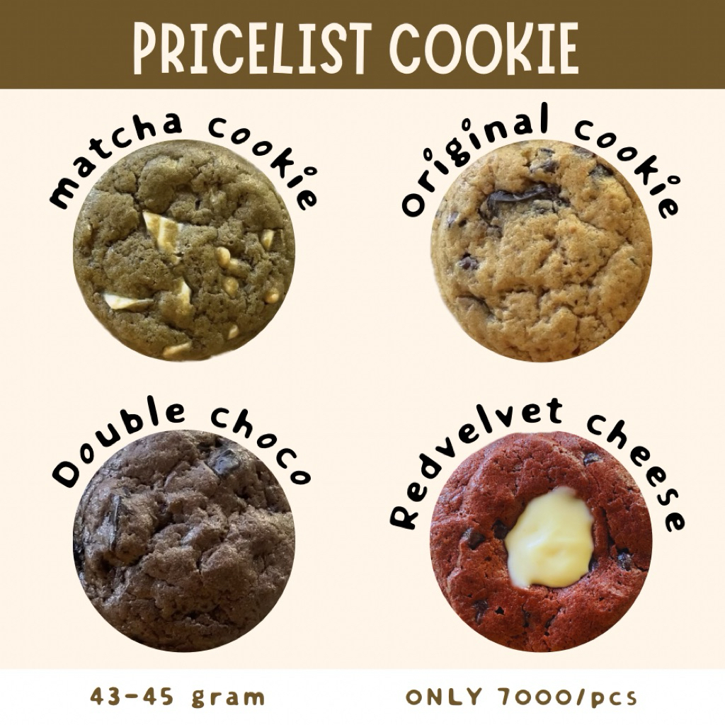 

(BACA DESKRIPSI) SOFT COOKIES HOMEMADE KUKIS