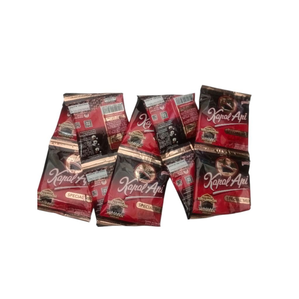

Paket hemat kopi kapal api special mix 10*23gr dapat 3 renceng