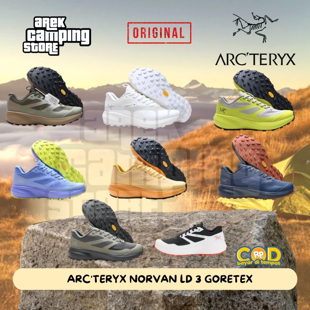 Arcteryx Norvan LD 3 Sepatu Hiking Trail Run Outdoor