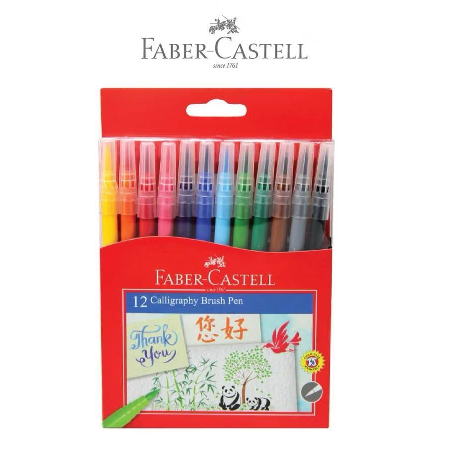 

Faber Castell Calligraphy Brush Pen 12W