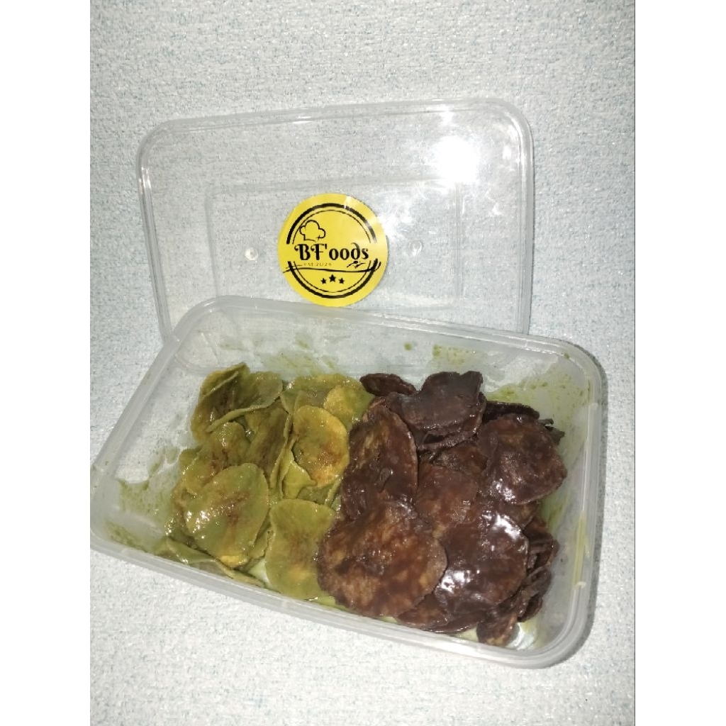 

KERIPIK PISANG MIX COKLAT MATCHA 1KG