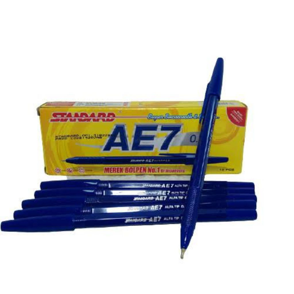 

Pulpen Standard AE7 0,5 (1 pack )- blue color/warna biru