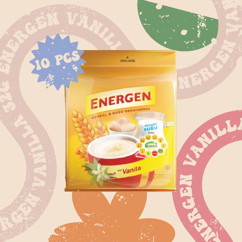 

Energen Sereal Sachet Renceng Vanila 10 Pcs