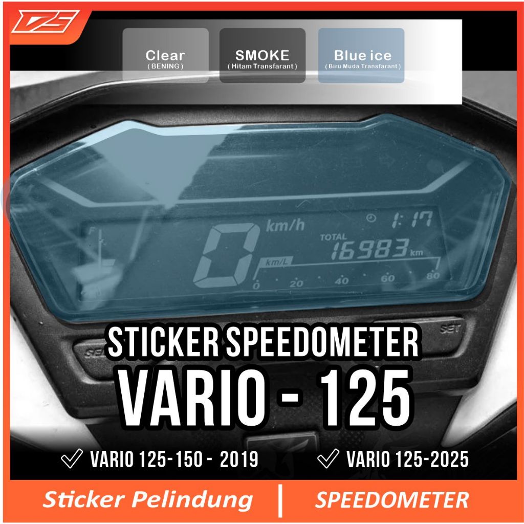 Sticker speedometer Vario125/ Vario150 2019-2025 Super HD