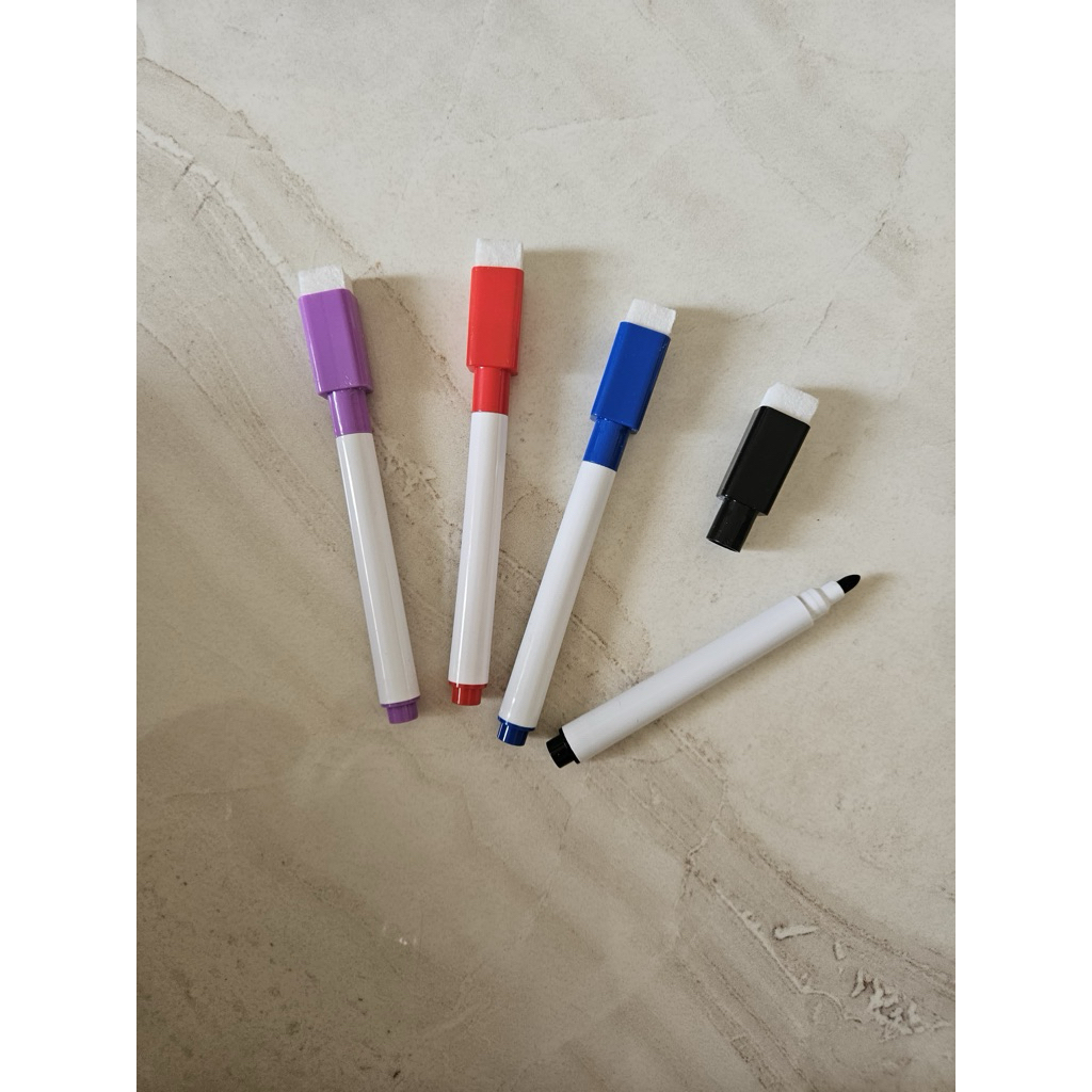 

LearnWithFan • Spidol Mini Wipe and Clean (1set 4pcs)