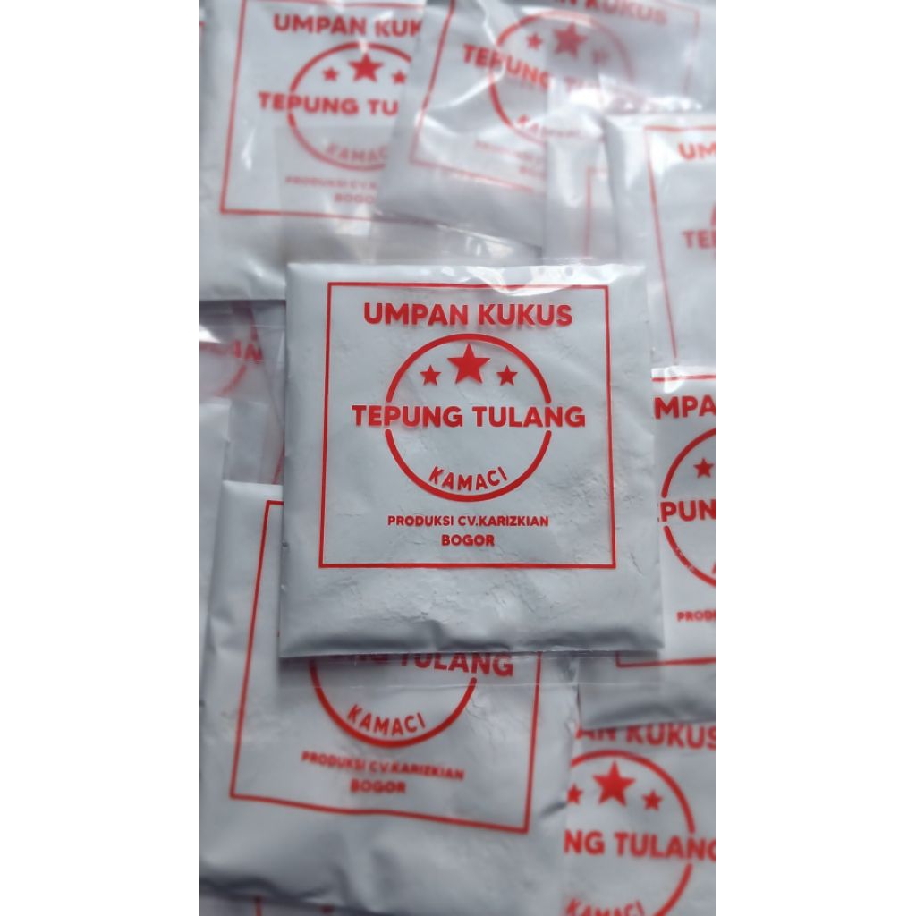 [Campuran Umpan] Tepung Tulang / Tepung Putih Umpan Ikan Mas