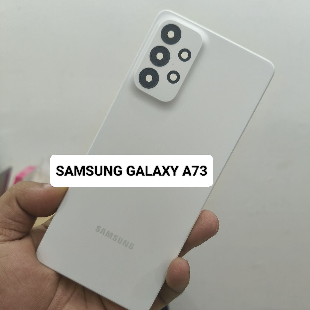 backdoor backcover + ring lensa kamera Samsung galaxy a73