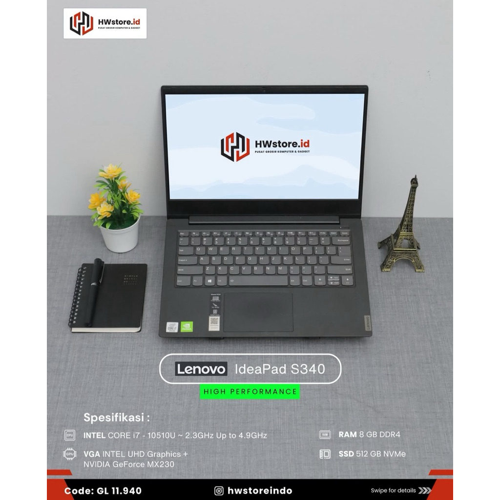 LENOVO ideapad S340 - 14IML