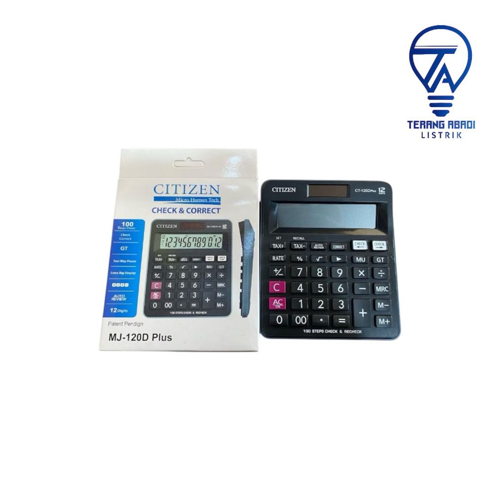 

KALKULATOR CITIZEN 120 D