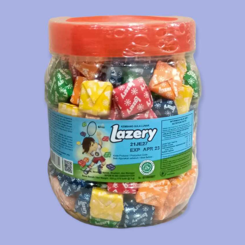 

Lazery Foldwrap Permen [525 g/ 175 Pcs]