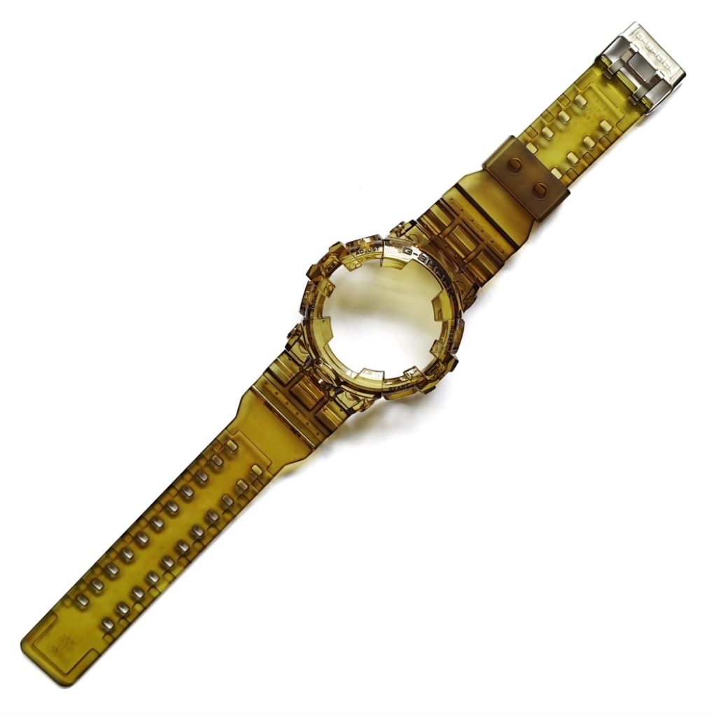 BNB STRAP BEZEL CASIO GSHOCK G SHOCK GA 700 GA700  GA 710 JELLY CLEAR OLIVE GREEN