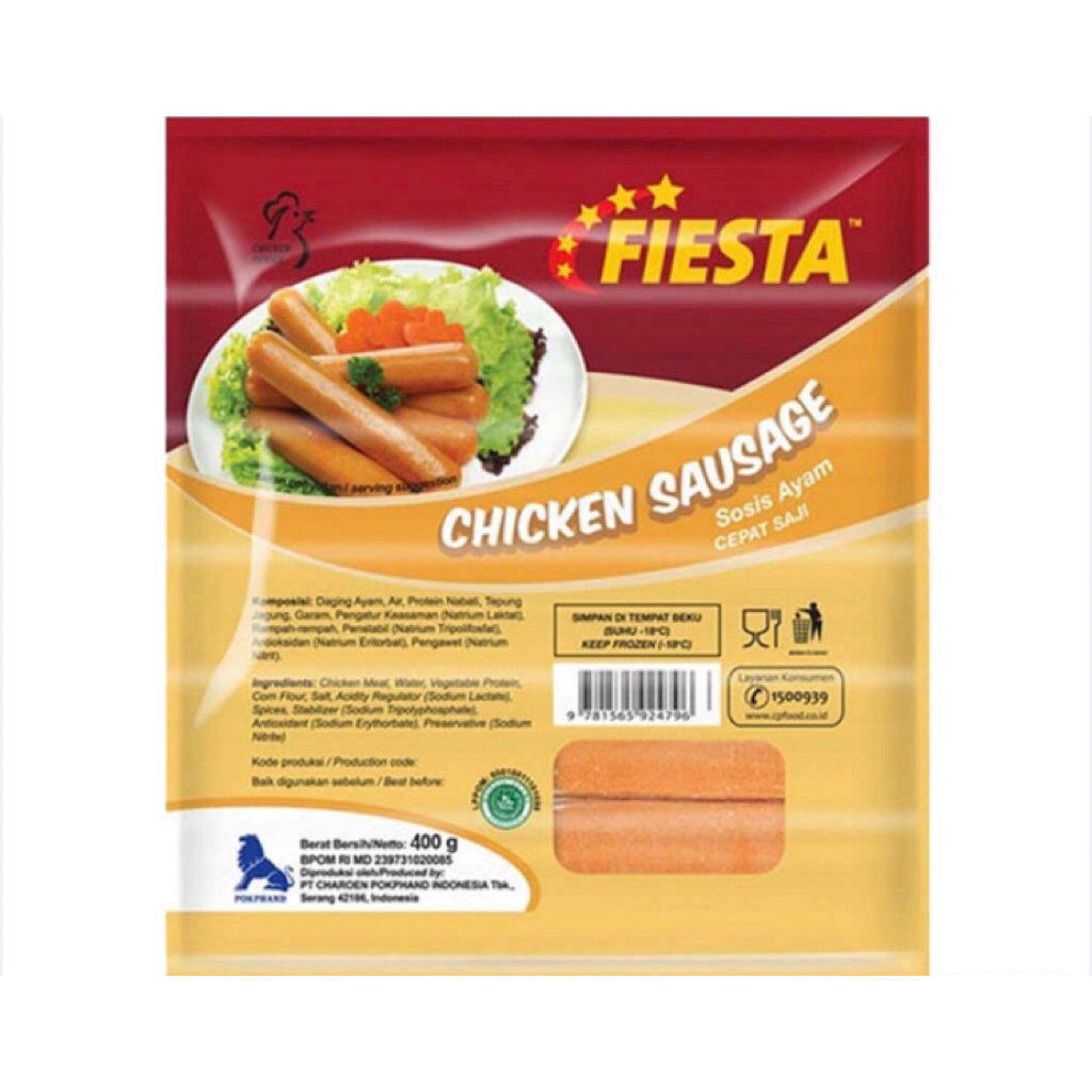 

Sosis Ayam 400g fiesta belfoods