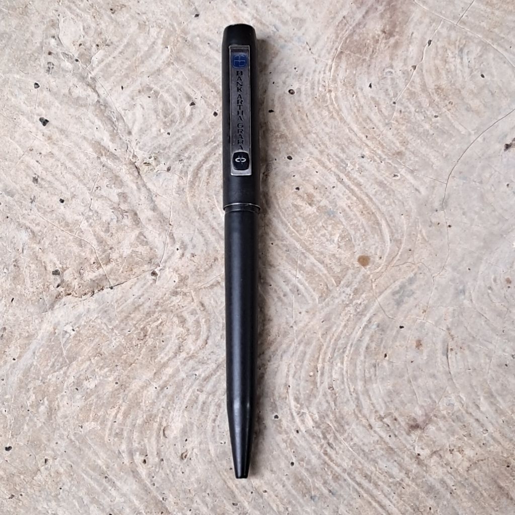 

Ballpoint Parker 25 Hitam Asli Jadul Vintage Bank Artha Graha