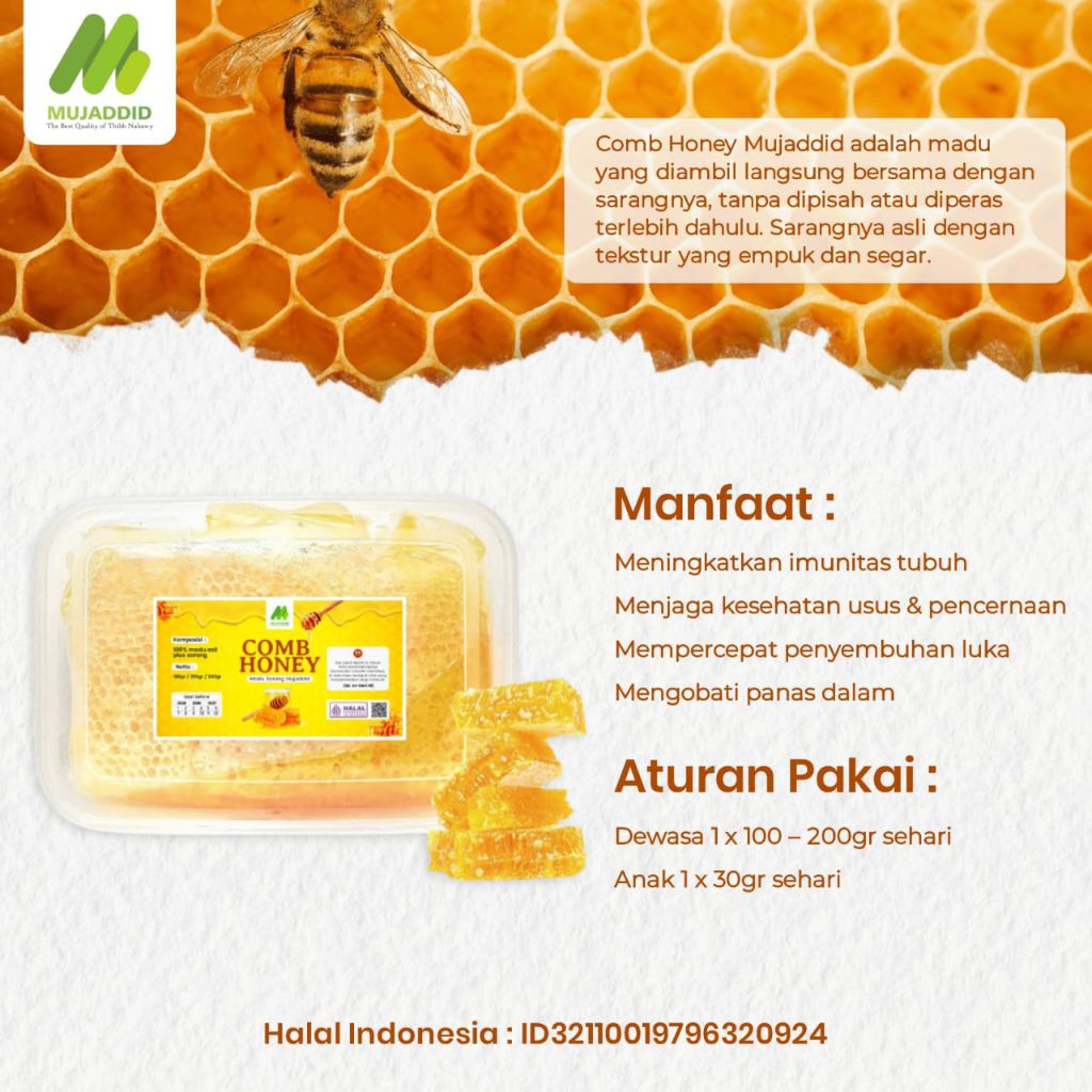 

Madu Sarang Murni 100%