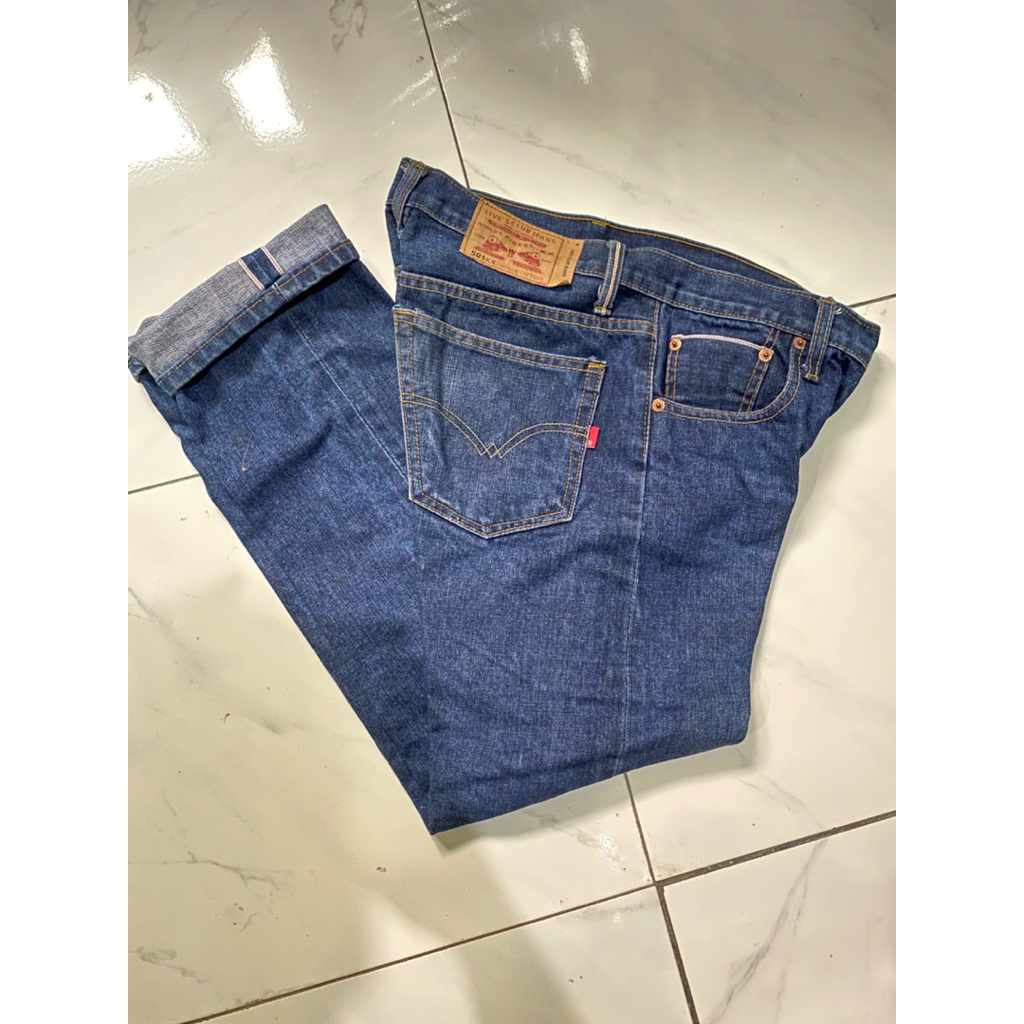 levis selvedge 501 original second like new