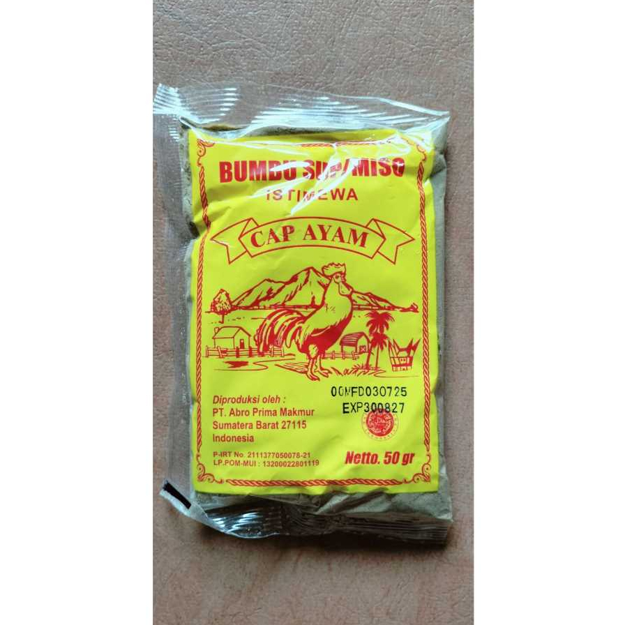 

Bumbu SOP / MISO Istimewa Cap Ayam (1 Pcs 50 gr)