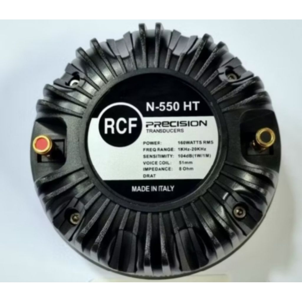 TWEETER RCF N 550 RCF N-550HT PROCISION TRANSDUCERS