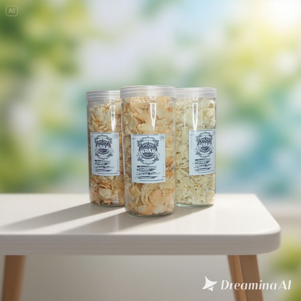 

Gendaran Kerupuk Gendar Asli 350gram Varian Rasa Cemilan Keripik