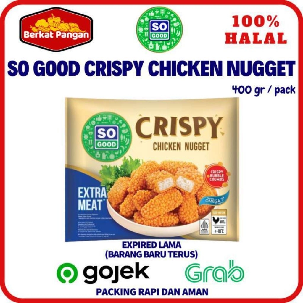 

So Good Chiken Nugget Crispy 400gr
