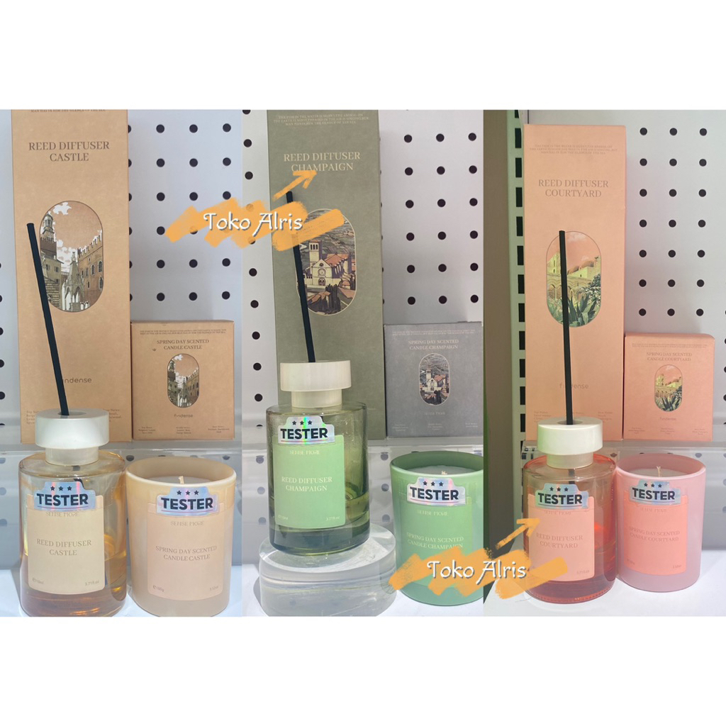 FINDENSE REED DIFFUSER OHSOME - CANDLE OHSOME / LILIN PENGHARUAM RUANGAN