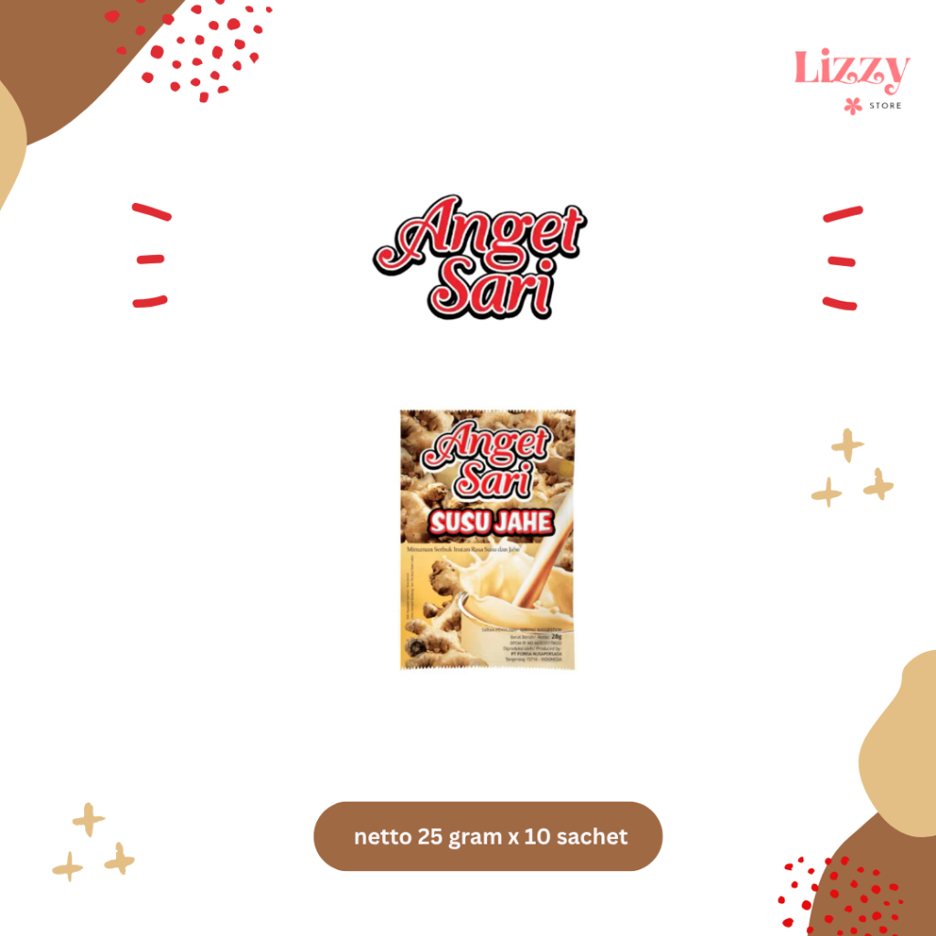 

Anget Sari Susu Jahe Kemasan 10 Sachet