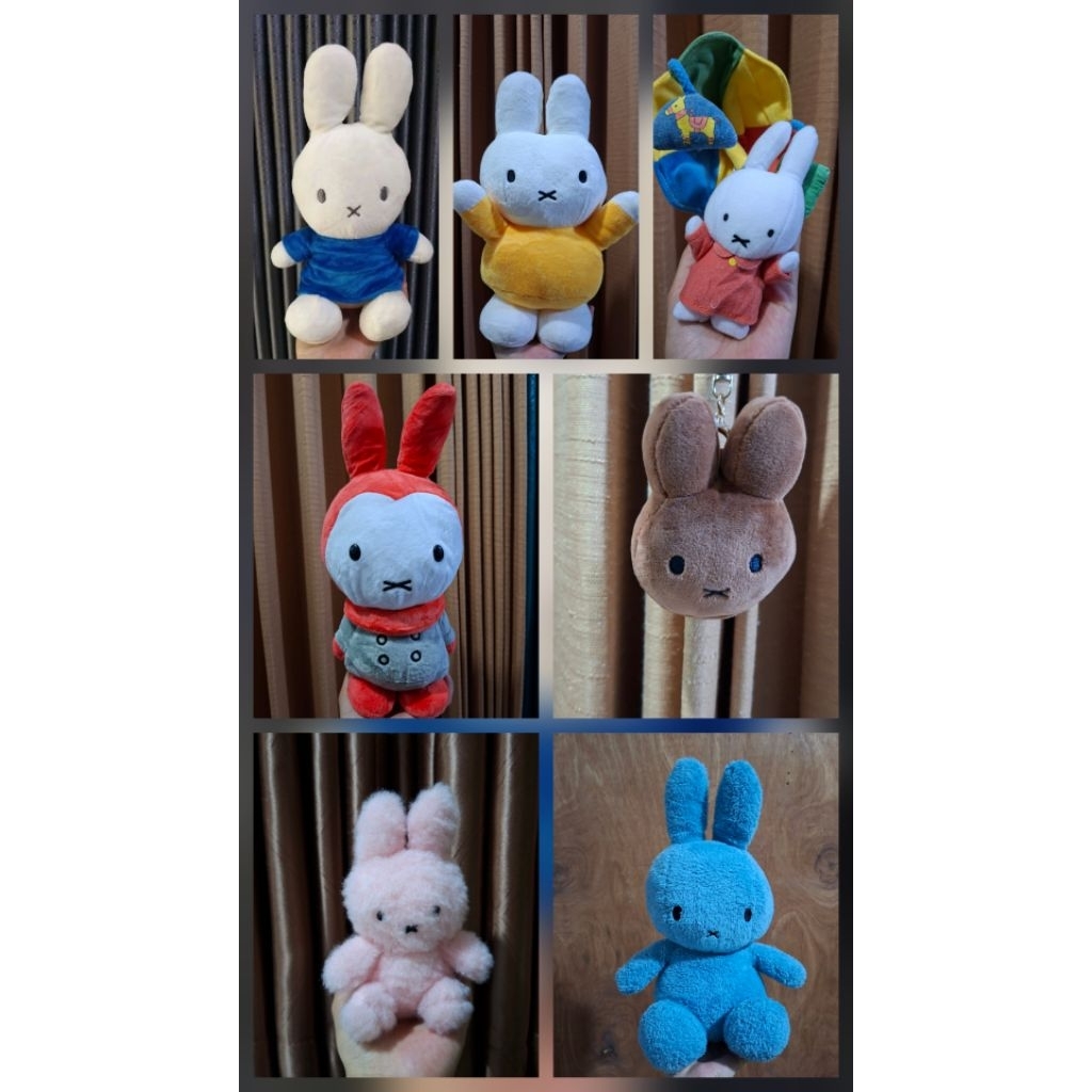 Boneka & Gantungan Kunci Miffy Original