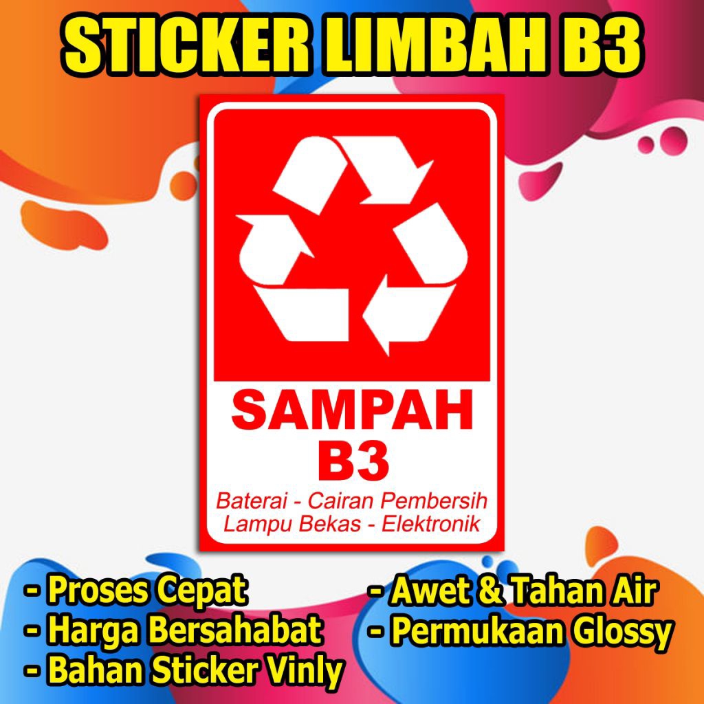 

STICKER LIMBAH SAMPAH B3