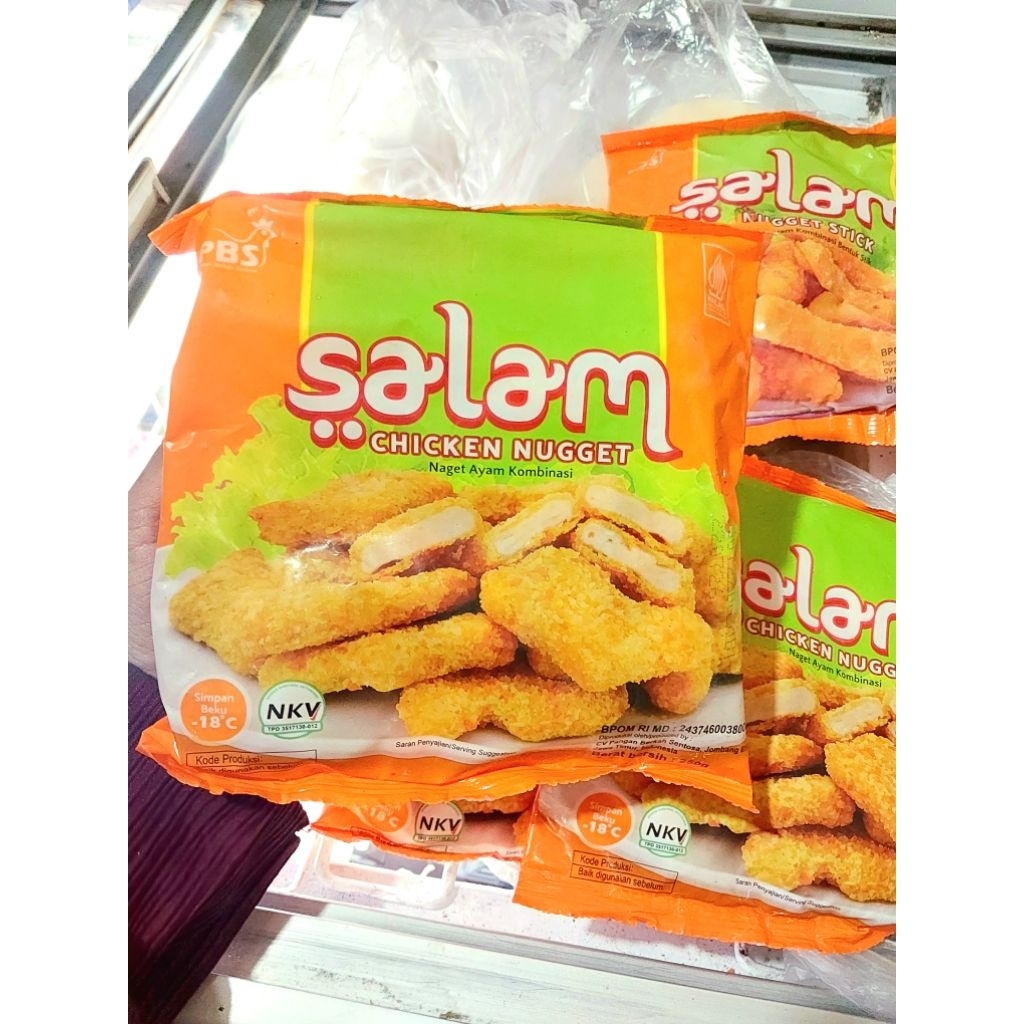 

Nugget Salam 500gr Frozen Food Kruncy
