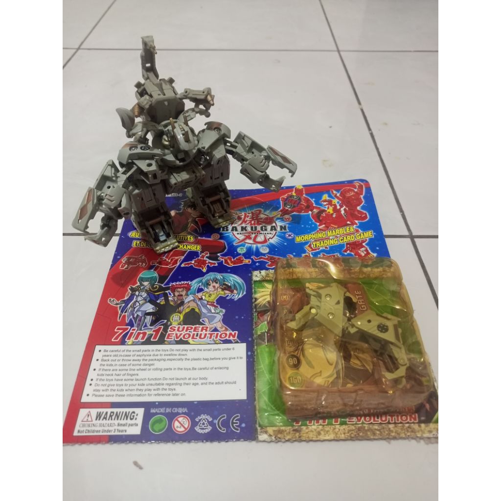 bakugan subterra  grakas hound 2 varian warna