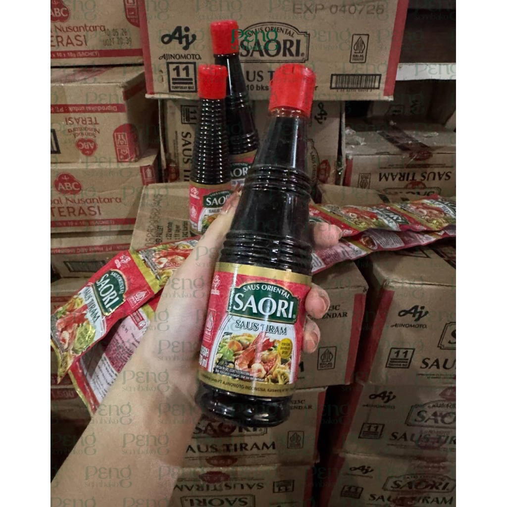

SAORI Saus Tiram (270ml x 12pcs)