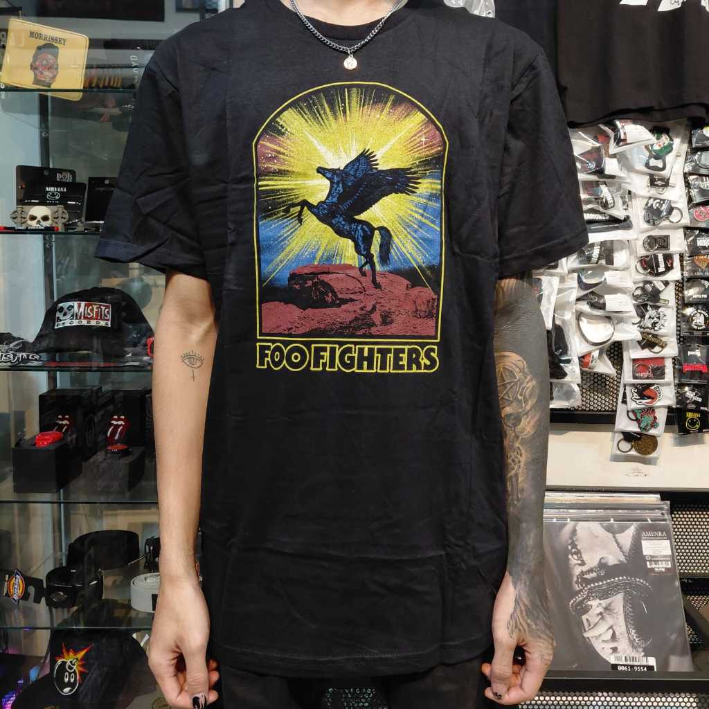 T Shirt Band Official FOO FIGHTERS - PEGASUS Original