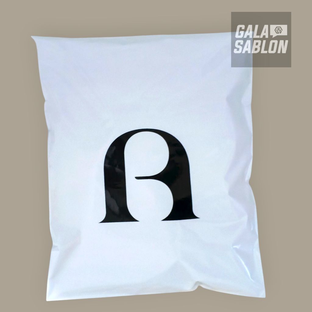 PLASTIK SABLON POLYMAILER 20X30 GLOSSY | POLYMAILER CUSTOM LOGO