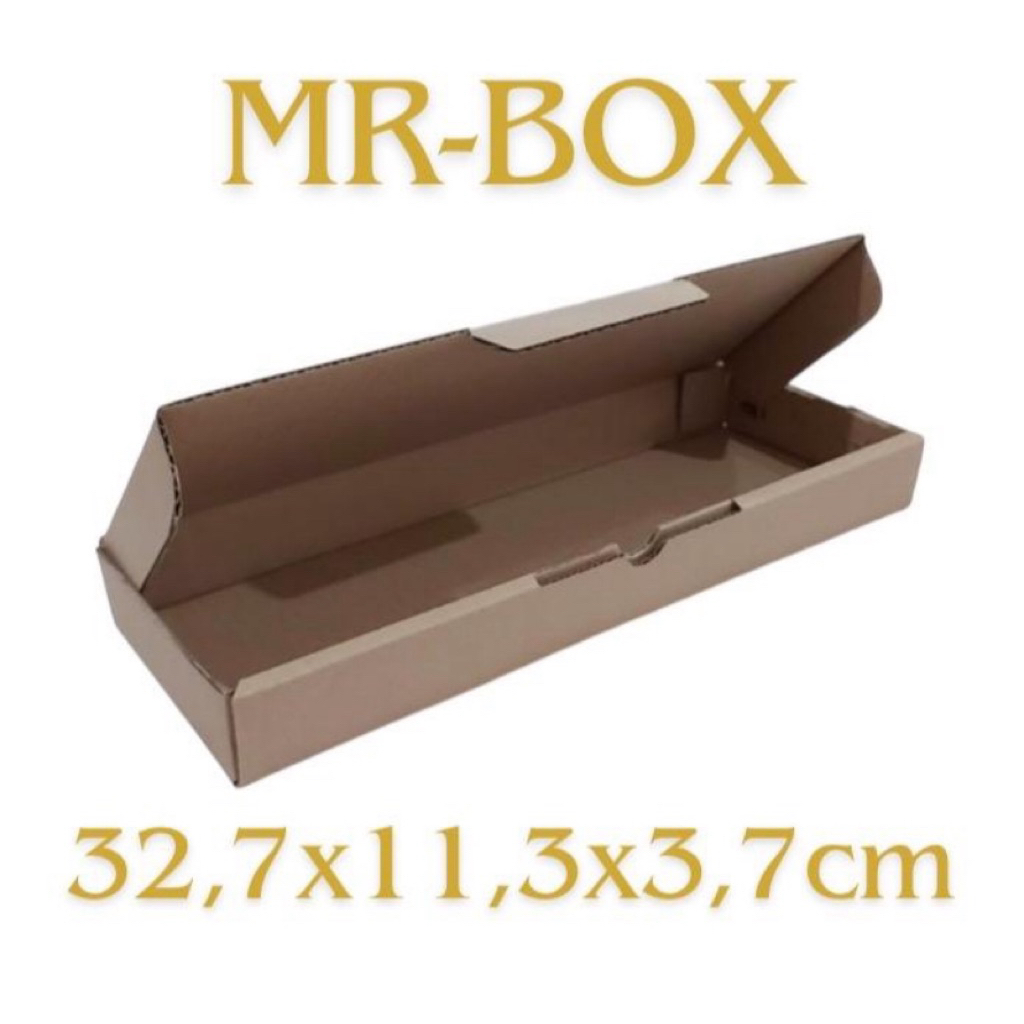 

Kardus karton polos uk. 32,7x11,3x3,7 cm - box kotak model DIE CUT PIZZA