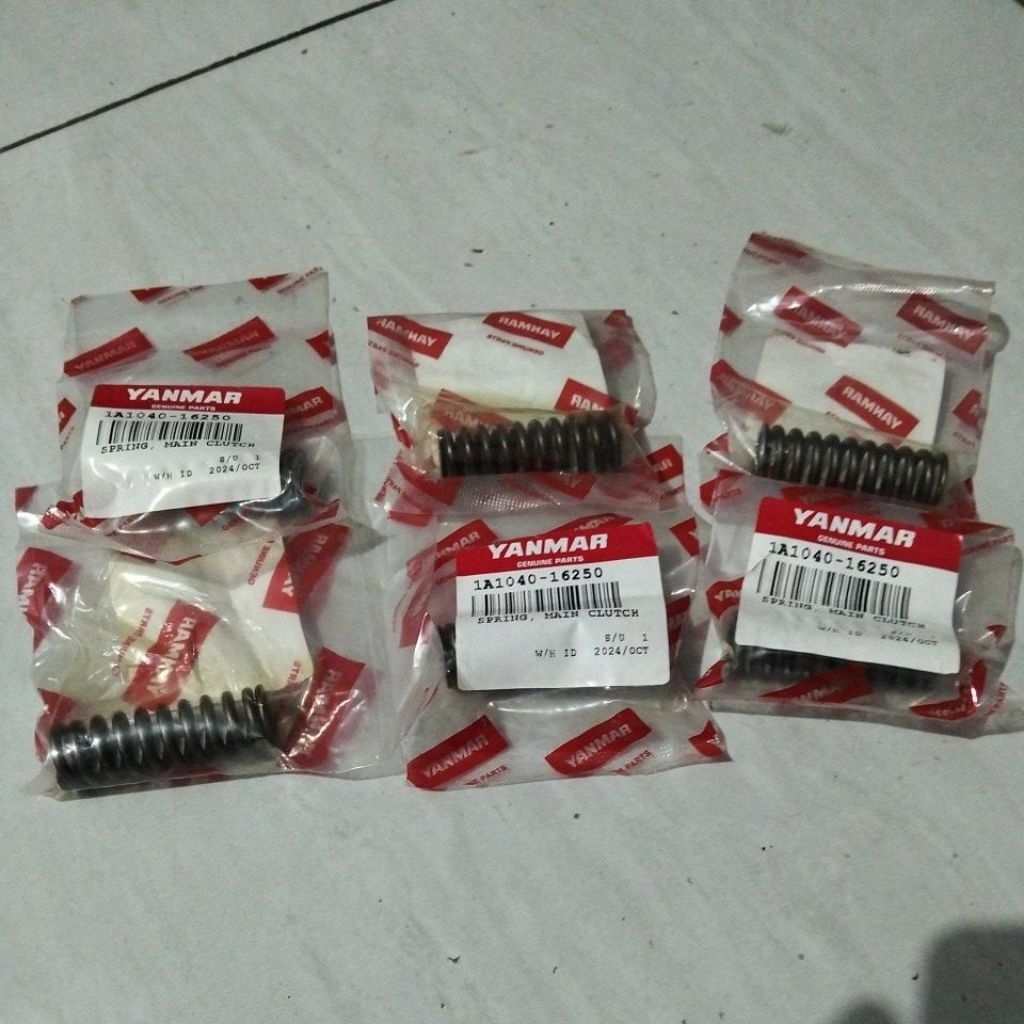 Asli jepang per kampas Yanmar  Rotary Lotary  YZC TF-105 hrg 1 set (6 pcs)