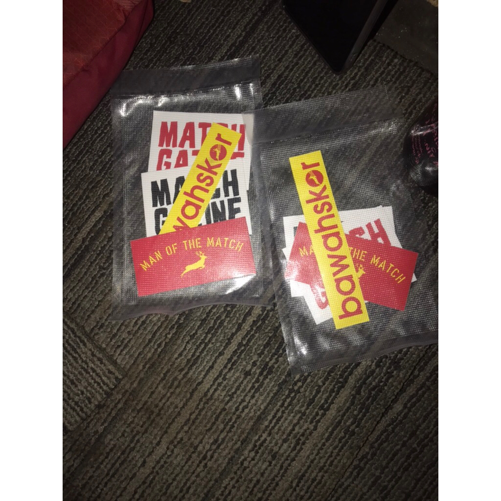 Stiker PACK Original Bawah Skor PSIM Arsip