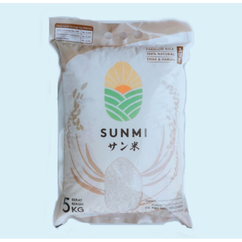 Sunmi beras premium putih 5kg