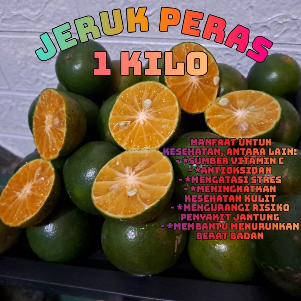 

JERUK PERAS KALIMANTAN SUPER ORANGE 1KILO